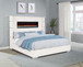Tisdall - Upholstered Fireplace Bed
