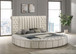 Sonya - Upholstered Round Storage Bed