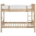 Dakota - Wood Twin Over Twin Bunk Bed - Natural