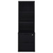 Westpark - 3-Shelf Bookcase USB And Lockable Drawer