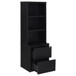 Westpark - 3-Shelf Bookcase USB And Lockable Drawer