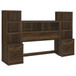 Westpark - 3 Piece Bedroom Set Bookcase Headboard
