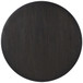 Leandro - 60" Round Dining Table - Burnished Black