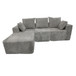 Corner Combination Sofa Sectional Couch With Soft Fabric