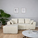Corner Combination Sofa Sectional Couch With Soft Fabric