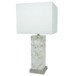 Table Lamp - Pearl Silver / White