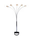 Half Moon Floor Lamp - Black