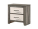 Rhett - Nightstand - Chalk / Gray