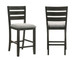 Bardstown - Counter Chair (Set of 2) - Wheat / Charcoal