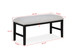Sebastian - Bench - Black / Gray