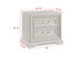 Alexandria - Accent Nightstand - White