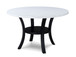 Isla - 5 Piece Dining Room Set - White / Black