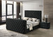 Josephine - Queen Bed With TV Lift - Black