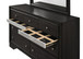 Regata - Dresser - Black / Silver