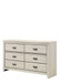 Carter - Dresser & Mirror - White