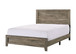 Millie - Queen Bed In One Box - Warm Gray