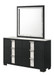 Rangley - Dresser And Mirror - Black