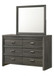 Valor - Dresser & Mirror - Gray
