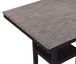 Lester - 5 Piece Counter Height Table Set - Charcoal / Gray