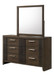 Carlton - Dresser & Mirror - Brown