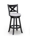Kipper - Swivel Bar Stool (Set of 2) - Dove