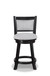 Cecil - Swivel Pub Stool (Set of 2) - Dove