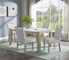 Hazel - 5 Piece Dining Room Set - Wired White