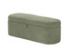 Philipa - Storage Bench - Light Green Tweed