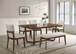 Salerno - 6 Piece Dining Room Set - Brown