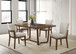 Salerno - 5 Piece Dining Room Set - Brown