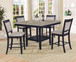 Fulton - 5 Piece Dining Room Set - Light Gray