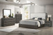 Sharpe - Full 5 Piece Bedroom Set - Dark Gray