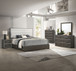 Sharpe - King 5 Piece Bedroom Set - Dark Gray