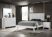 Denker - King 4 Piece Bedroom Set - White
