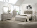 Amalia - Queen 5 Piece Bedroom Set - Silver