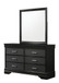 Amalia - King 4 Piece Bedroom Set - Black
