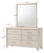 Charlie - King 5 Piece Bedroom Set - White