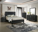 Charlie - Full 5 Piece Bedroom Set - Charcoal