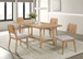Arden - 5 Piece Dining Room Set - Light Brown