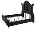 Cameo - Queen 4 Piece Bedroom Set - Black