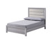 Adelaide - Full 4 Piece Upholstered Bedroom Set - Drift Wood