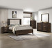 Carlton - King 5 Piece Bedroom Set - Brown