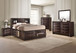 Emily - Queen 4 Piece Bedroom Set - Cherry