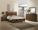 Curtis - King 4 Piece Bedroom Set - Dark Oak