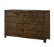 Curtis - Queen 3 Piece Bedroom Set - Dark Oak