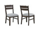 Higgins - 5 Piece Dining Room Set - Dark oak