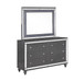 Refino - Queen 4 Piece Bedroom Set - Gunmetal