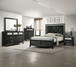 Lila - Queen 5 Piece Bedroom Set - Black