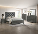 Kaia - Queen 5 Piece Bedroom Set - Dark Gray