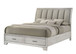 Jaymes - King 5 Piece Bedroom Set - White Mist